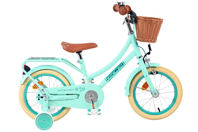 Afbeelding laden in galerijviewer, Volare excellent kinderfiets - meisjes - 14 inch - groen
