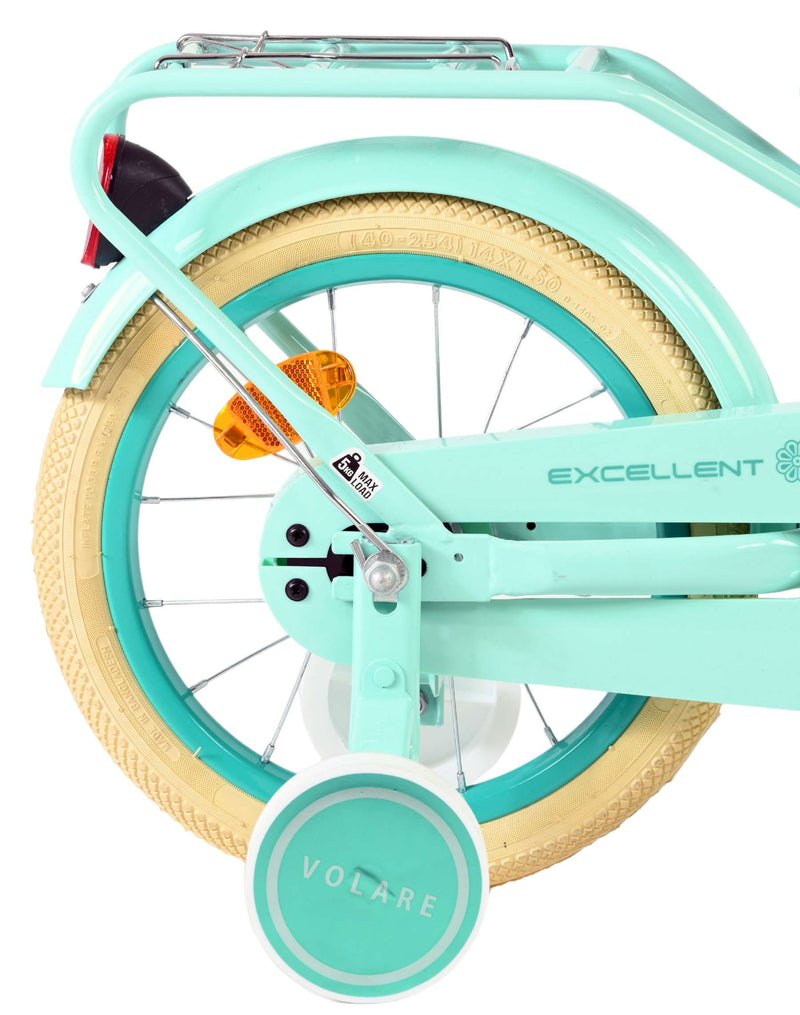 Afbeelding laden in galerijviewer, Volare excellent kinderfiets - meisjes - 14 inch - groen
