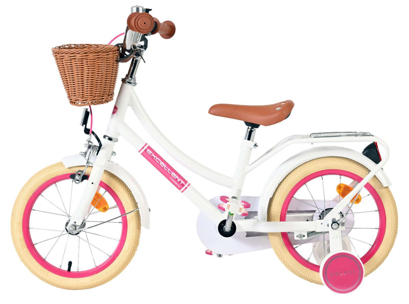 Load image into Gallery viewer, Volare excellent kinderfiets - meisjes - 14 inch - wit
