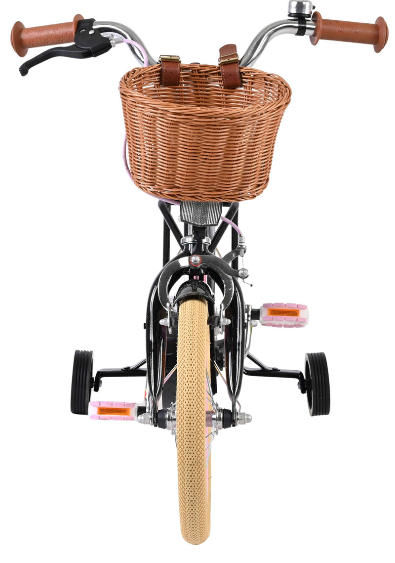 Afbeelding laden in galerijviewer, Volare excellent kinderfiets - meisjes - 14 inch - zwart
