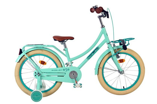 Volare excellent kinderfiets - meisjes - 18 inch - groen