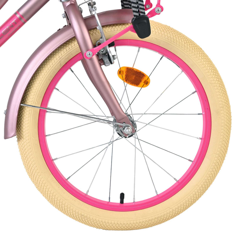 Load image into Gallery viewer, Volare excellent kinderfiets - meisjes - 18 inch - mat roze
