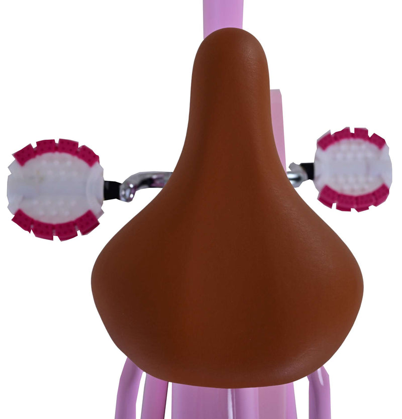 Load image into Gallery viewer, Volare excellent kinderfiets - meisjes -18 inch - roze - 95% afgemonteerd
