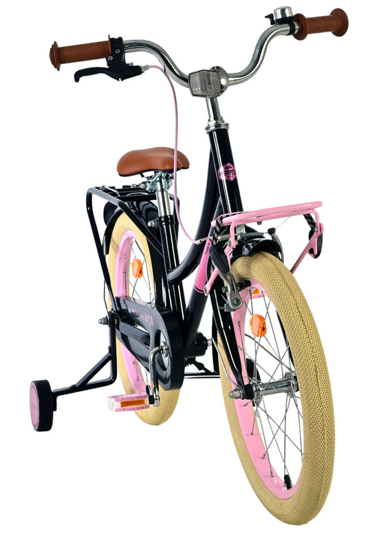 Volare excellent kinderfiets - meisjes - 18 inch - zwart