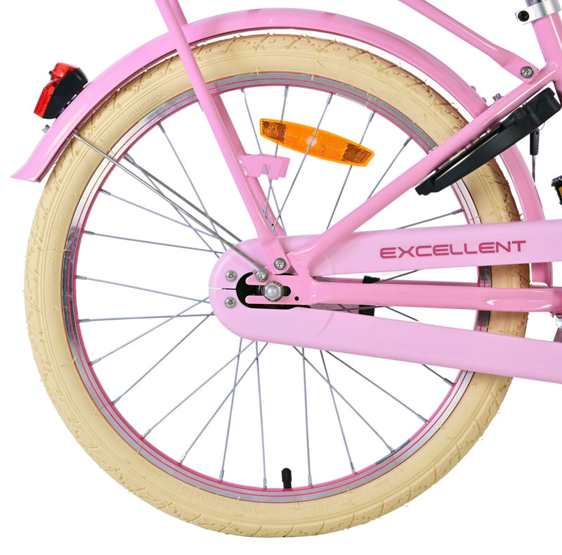 Load image into Gallery viewer, Volare excellent kinderfiets - meisjes - 20 inch - roze - 3 versnellingen
