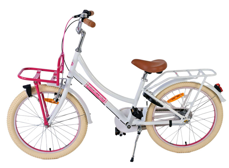 Load image into Gallery viewer, Volare Volare Kinderfiets Meisjes 20 inch Wit 3 versnellingen
