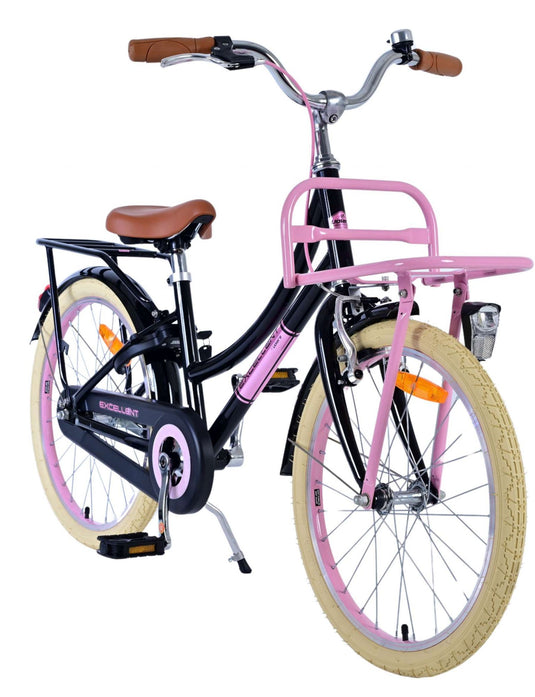Volare excellent kinderfiets - meisjes - 20 inch - zwart