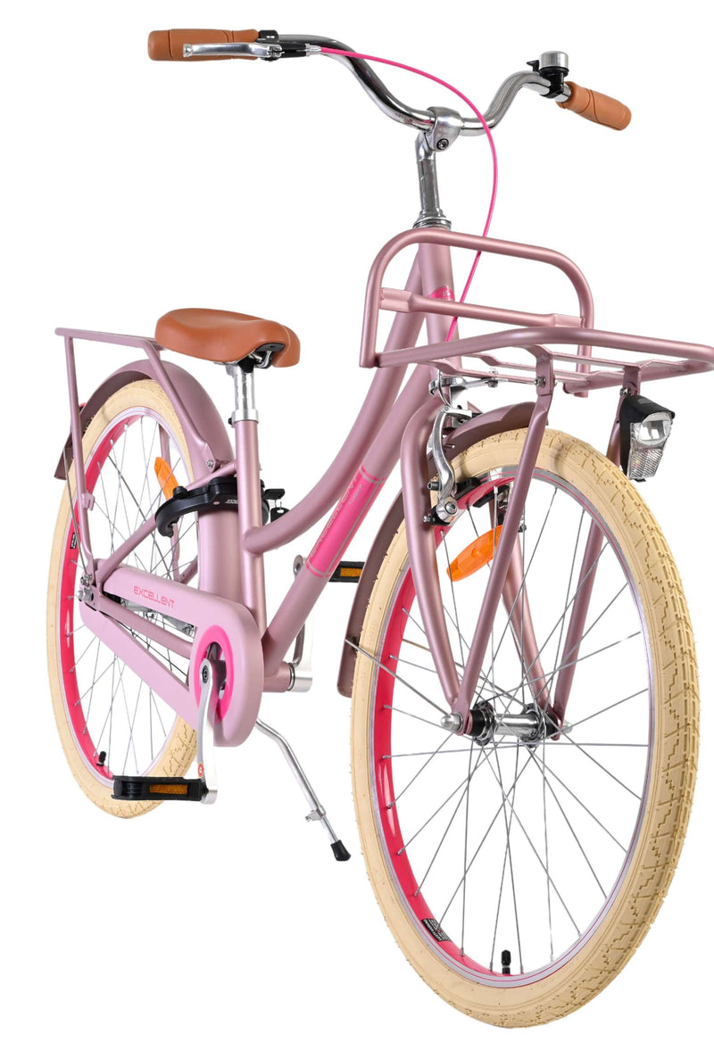 Load image into Gallery viewer, Volare excellent kinderfiets - meisjes - 24 inch - mat roze
