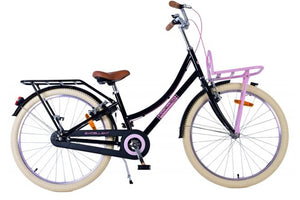 Volare Volare Kinderfiets Meisjes 24 inch Zwart Twee handremmen
