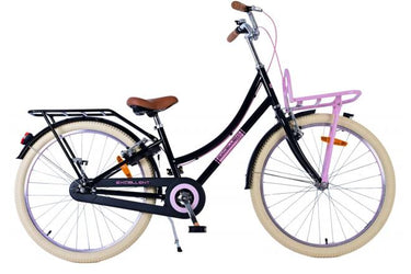 Volare Volare Kinderfiets Meisjes 24 inch Zwart Twee handremmen