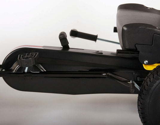 Volare go kart racing car - jongens - groot - luchtbanden - zwart