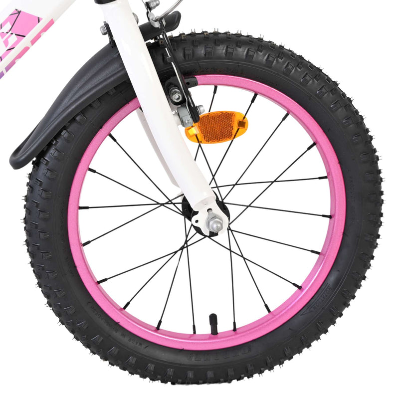 Load image into Gallery viewer, Volare lily kinderfiets - meisjes - 16 inch - wit roze paars
