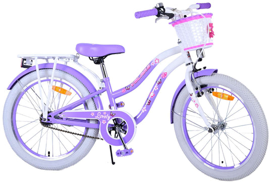 Volare lovely kinderfiets - meisjes - 20 inch - paars