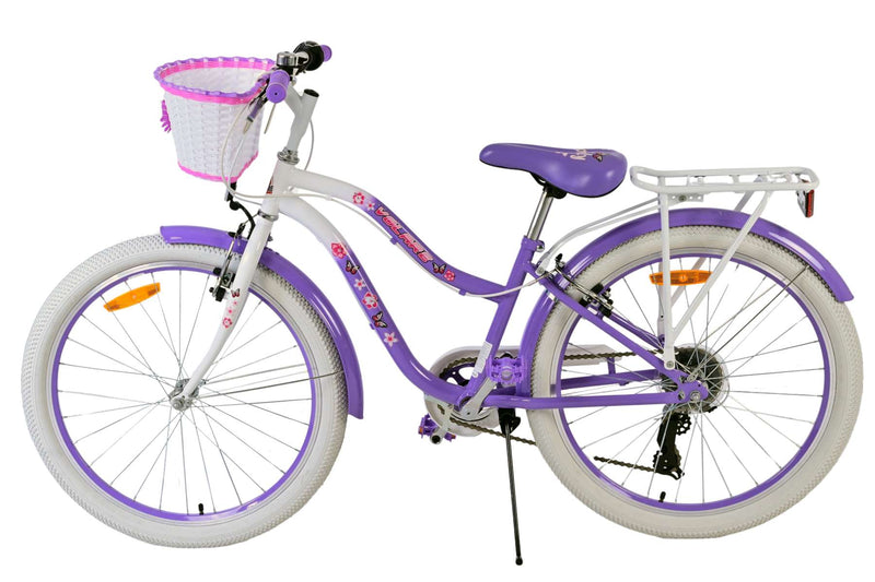 Load image into Gallery viewer, Volare lovely kinderfiets - meisjes - 24 inch - paars - 7 versnellingen
