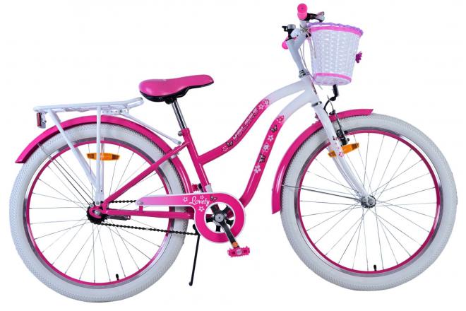 Volare lovely kinderfiets meisjes 24 inch roze