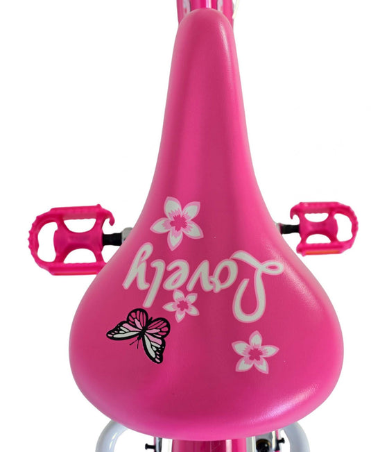 Volare lovely kinderfiets - meisjes - 24 inch - roze - twee handremmen