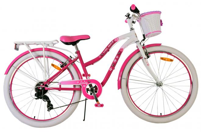 Load image into Gallery viewer, Volare lovely kinderfiets - meisjes - 26 inch - roze - 7 speed
