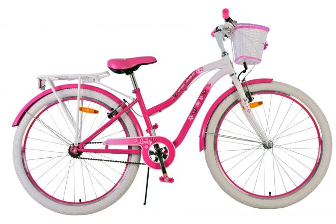 Load image into Gallery viewer, Volare lovely kinderfiets - meisjes - 26 inch - roze - twee handremmen

