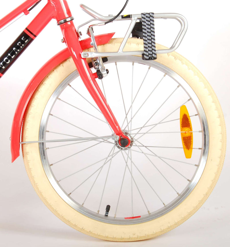 Load image into Gallery viewer, Volare Melody Kinderfiets Meisjes 20 inch Koraal Rood Twee Handremmen Prime Collection
