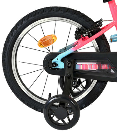 Volare milano kinderfiets - meisjes- 16 inch - roze - twee handremmen