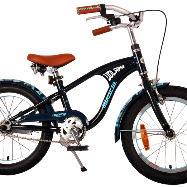 Volare Miracle Cruiser Kinderfiets - Jongens - 16 inch - Mat Blauw - Prime Collection