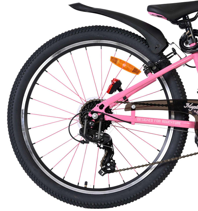 Load image into Gallery viewer, Volare mystic kinderfiets - 24 inch - roze - 7 speed
