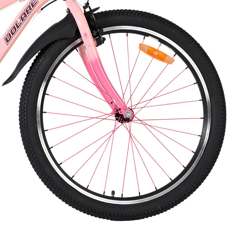 Load image into Gallery viewer, Volare mystic kinderfiets - 24 inch - roze - 7 speed
