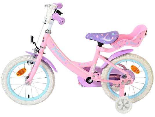 Volare olivia kinderfiets - meisjes - 14 inch - roze