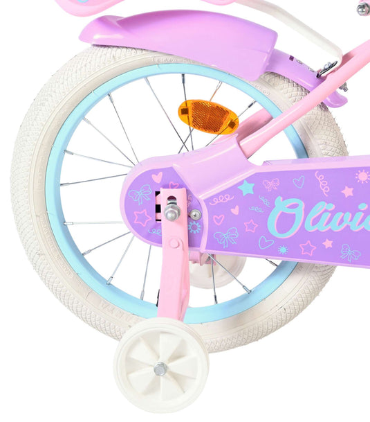 Volare olivia kinderfiets - meisjes - 16 inch - roze