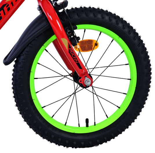Volare rocky kinderfiets - jongens - 16 inch - rood