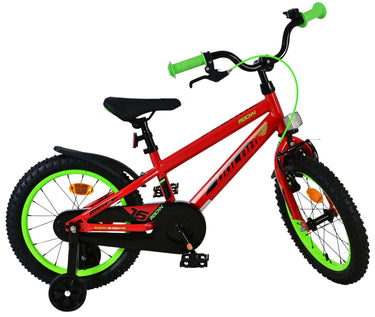 Volare rocky kinderfiets - jongens - 16 inch - rood