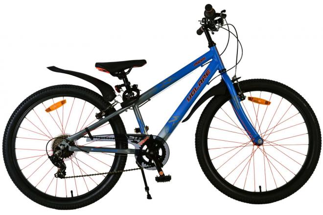 Load image into Gallery viewer, Volare rocky kinderfiets - 24 inch - blauw - 7 speed
