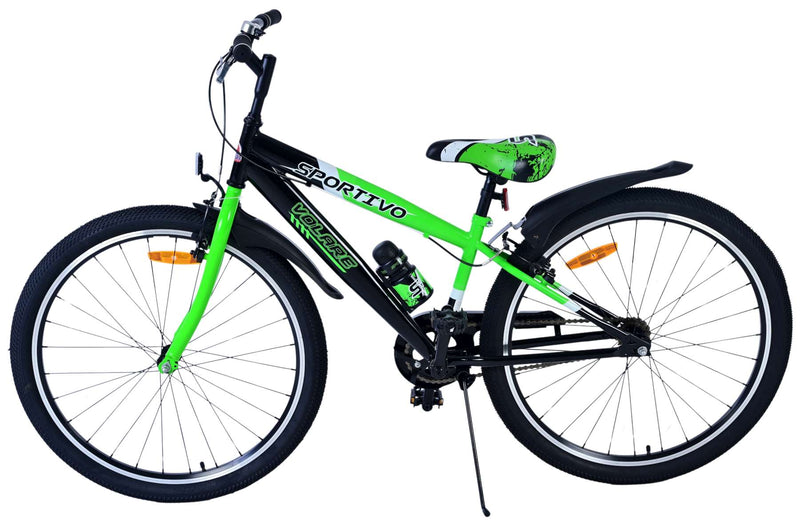 Load image into Gallery viewer, Volare sportivo kinderfiets - jongens - 26 inch - groen - twee handremmen
