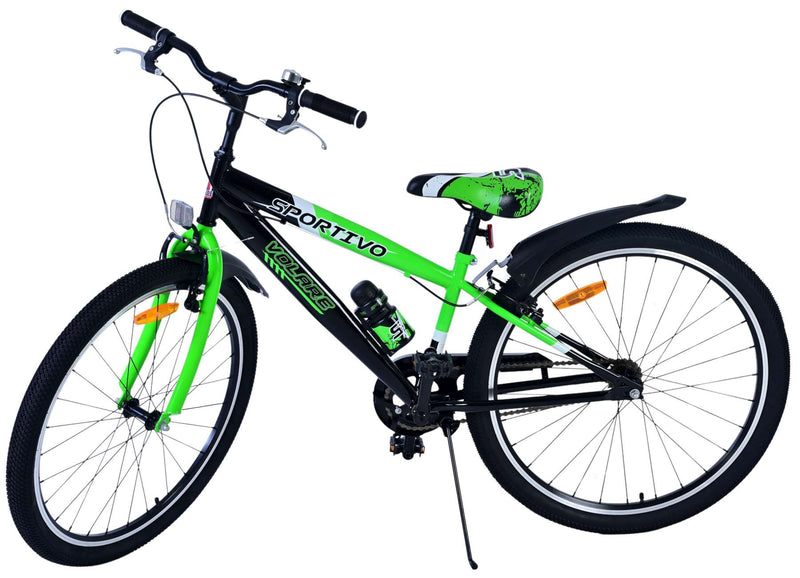 Load image into Gallery viewer, Volare sportivo kinderfiets - jongens - 26 inch - groen - twee handremmen
