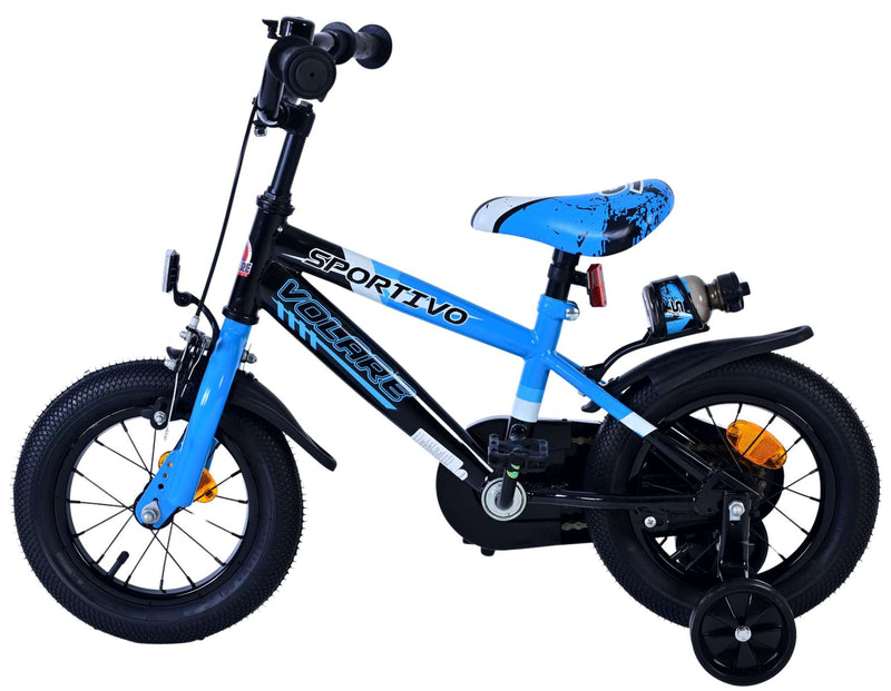 Load image into Gallery viewer, Volare sportivo kinderfiets - jongens - 12 inch - blauw zwart
