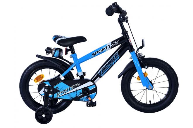 Load image into Gallery viewer, Volare sportivo kinderfiets - jongens - 14 inch - blauw zwart
