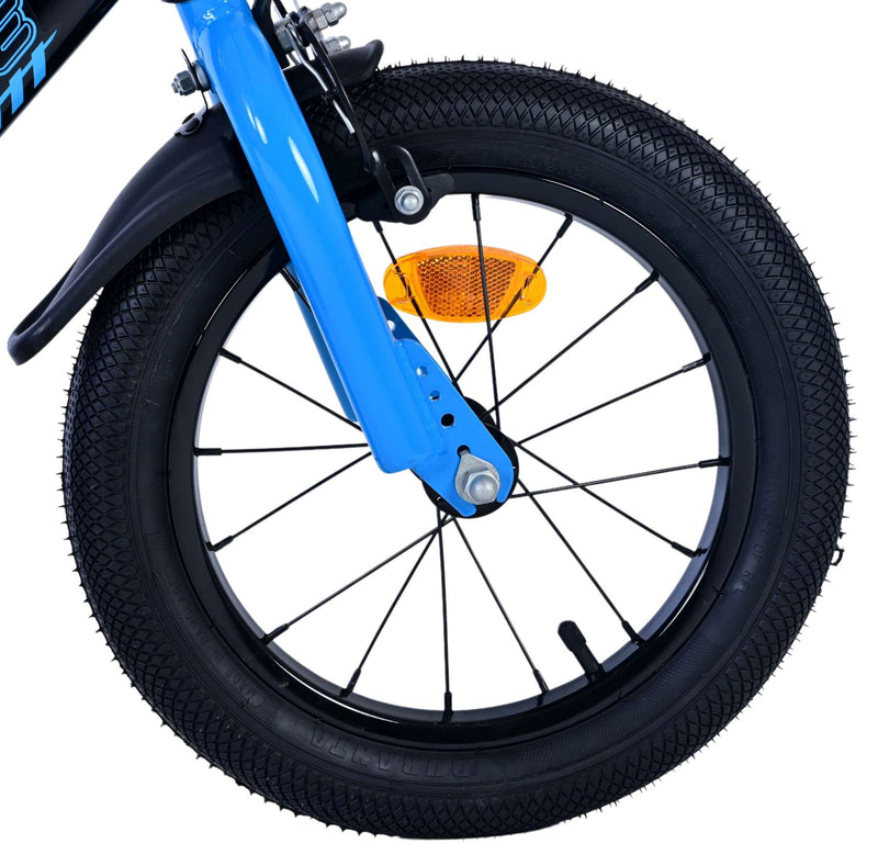 Load image into Gallery viewer, Volare sportivo kinderfiets - jongens - 14 inch - blauw zwart - twee handremmen
