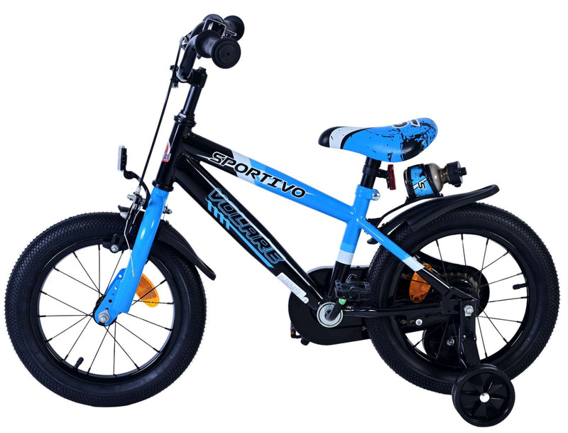 Load image into Gallery viewer, Volare sportivo kinderfiets - jongens - 14 inch - blauw zwart
