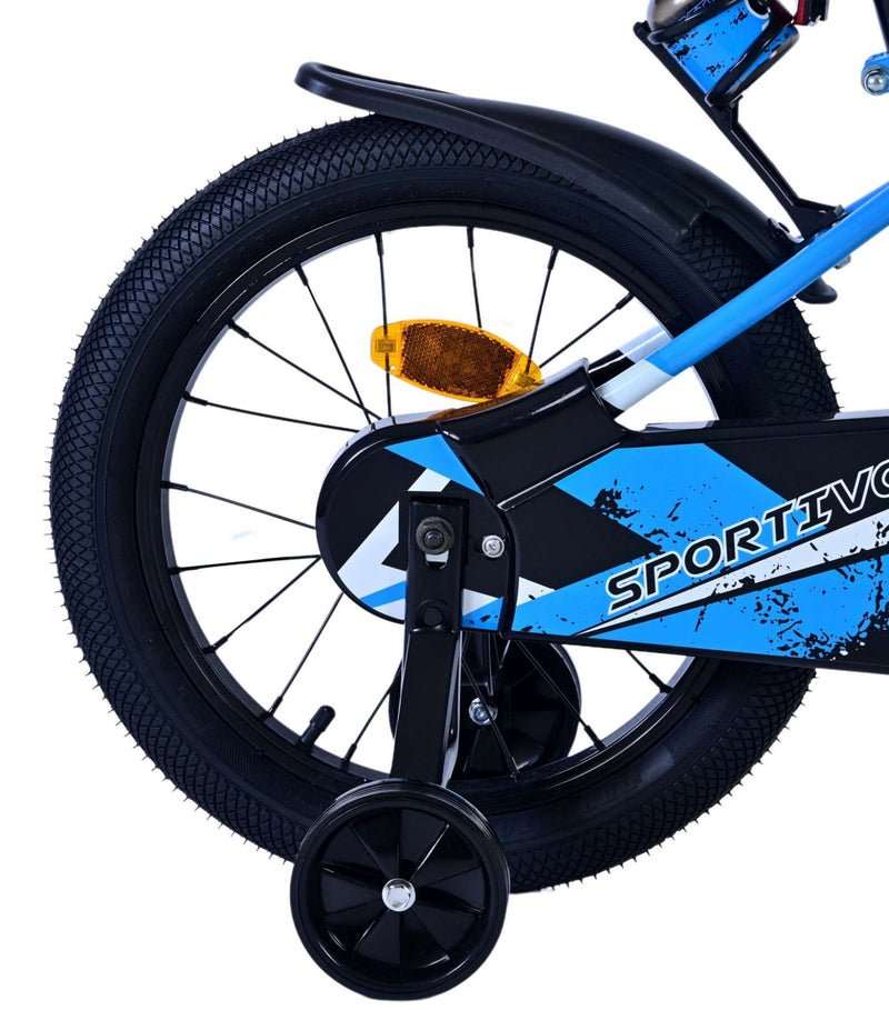 Load image into Gallery viewer, Volare sportivo kinderfiets - jongens - 16 inch - blauw zwart

