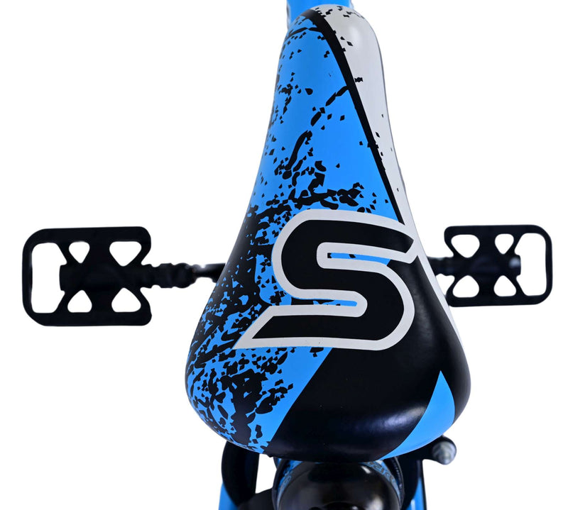 Load image into Gallery viewer, Volare sportivo kinderfiets - jongens - 16 inch - blauw zwart - twee handremmen
