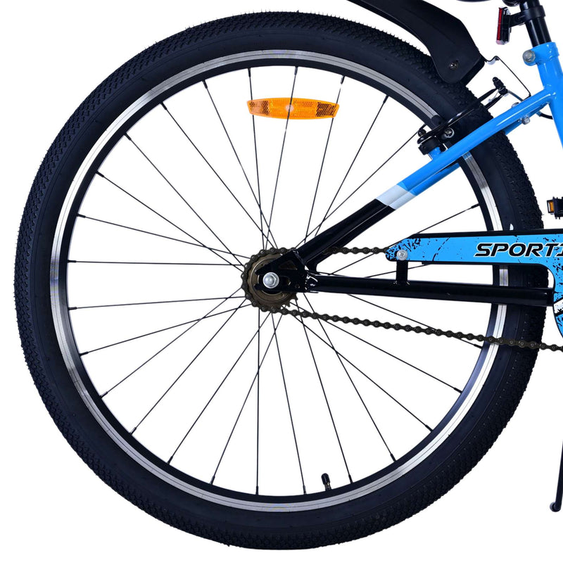 Load image into Gallery viewer, Volare sportivo kinderfiets - jongens - 26 inch - blauw - twee handremmen
