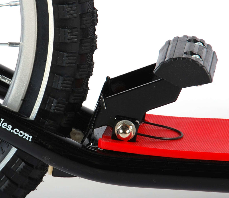 Load image into Gallery viewer, Volare Step - Jongens en Meisjes - 16 inch - Zwart Rood
