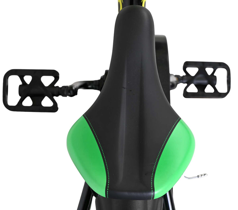 Load image into Gallery viewer, Volare strike kinderfiets - jongens - 14 inch - zwart groen - twee handremmen
