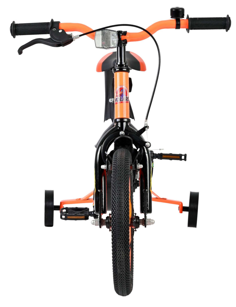 Afbeelding laden in galerijviewer, Volare strike kinderfiets - jongens - 14 inch - zwart oranje
