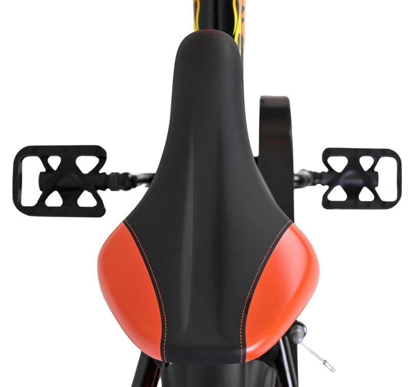 Load image into Gallery viewer, Volare strike kinderfiets - jongens - 14 inch - zwart oranje - twee handremmen
