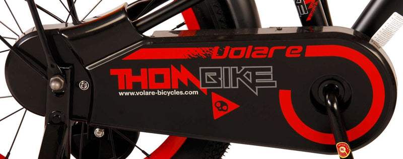 Load image into Gallery viewer, Volare Thombike Kinderfiets - Jongens - 16 inch - Zwart Rood
