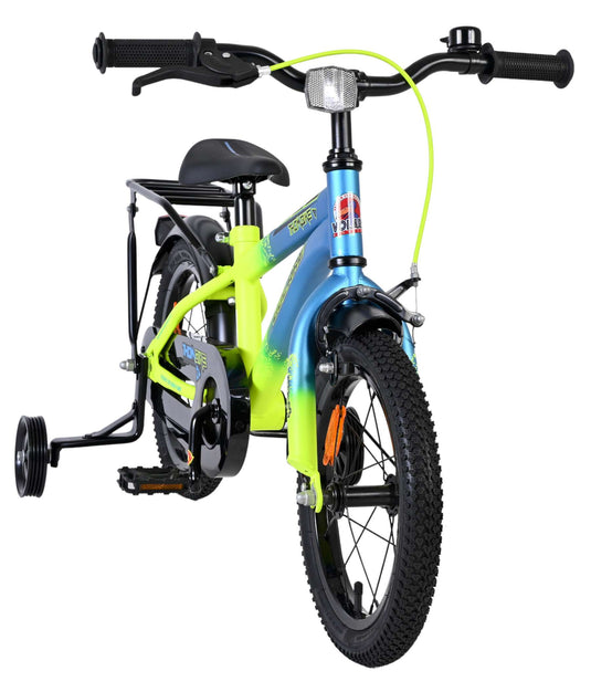 Volare thombike kinderfiets - jongens - 14 inch - blauw geel