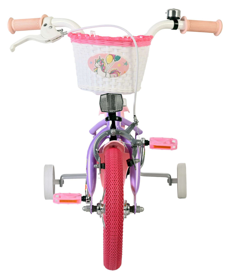 Load image into Gallery viewer, Volare unicorn kinderfiets - meisjes - 12 inch - paars
