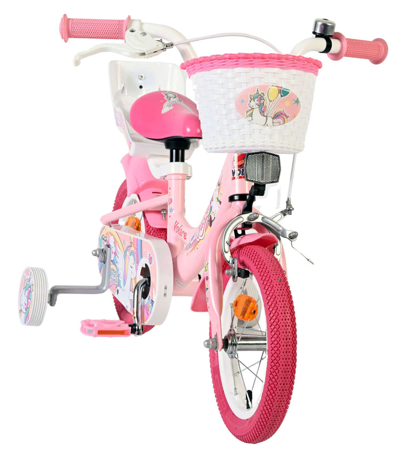 Load image into Gallery viewer, Volare unicorn kinderfiets - meisjes - 12 inch - roze
