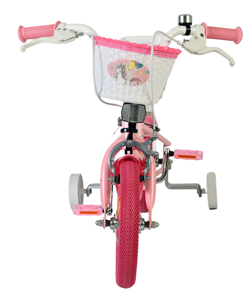 Load image into Gallery viewer, Volare unicorn kinderfiets - meisjes - 12 inch - roze - twee handremmen
